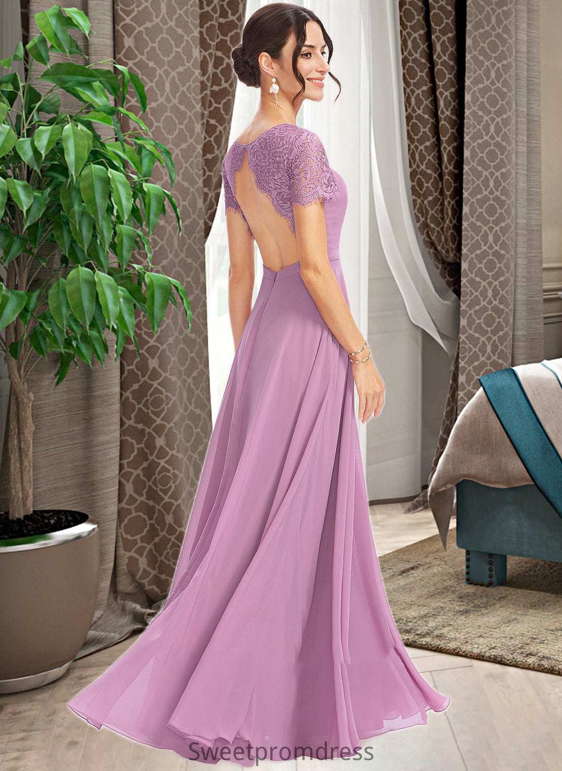 Catalina A-Line Sweetheart Bridesmaid Dress With Lace DHP0013299