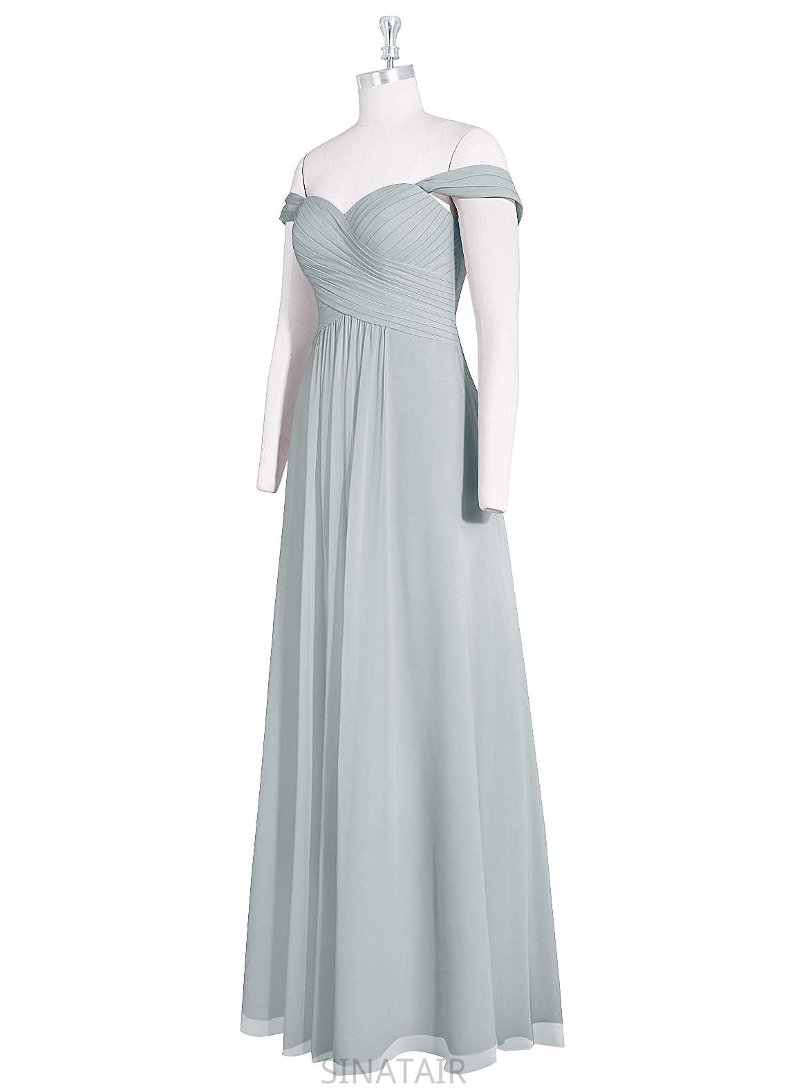 Dominique Velvet Sleeveless Floor Length One Shoulder Trumpet/Mermaid Natural Waist Bridesmaid Dresses