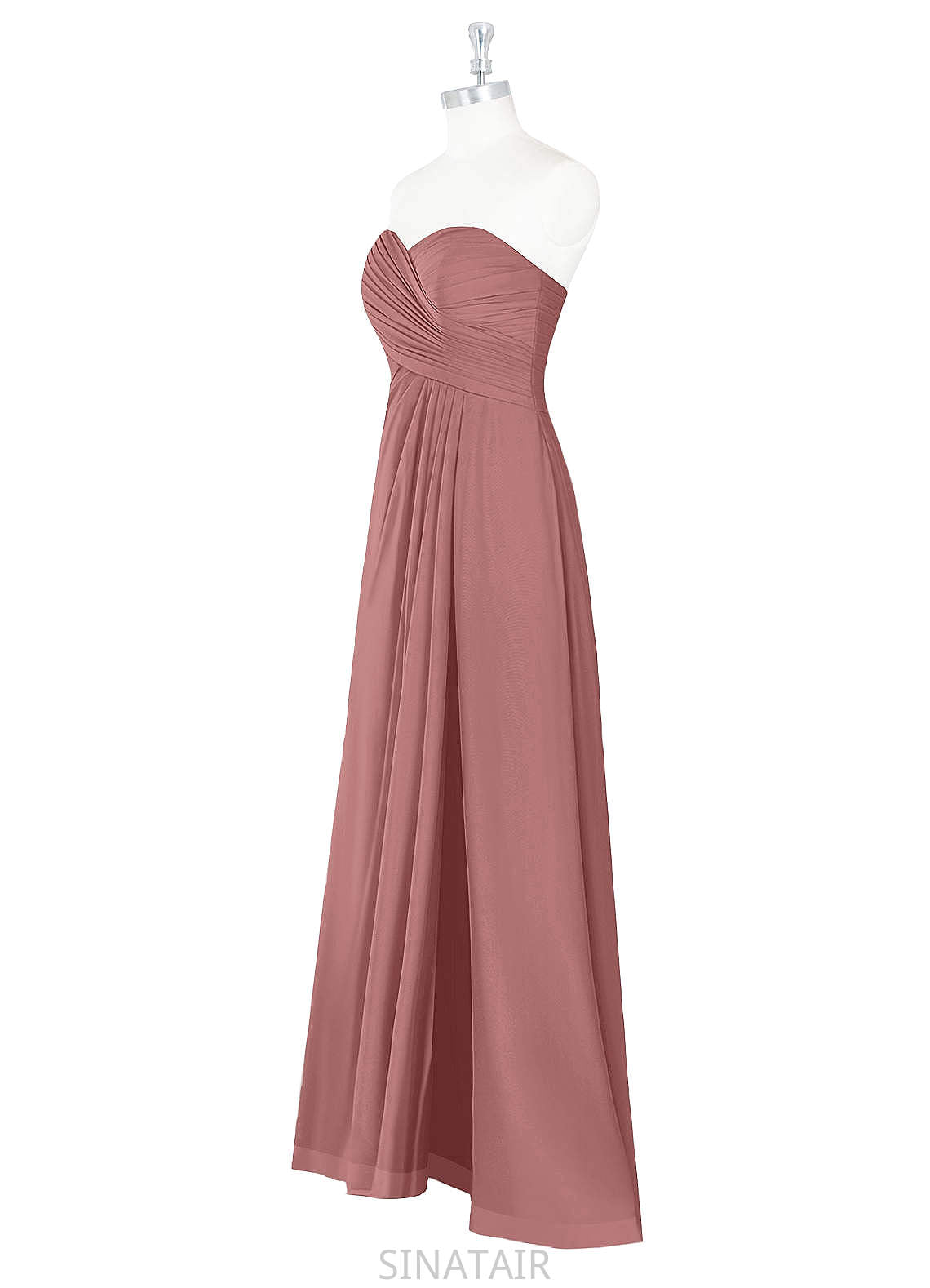 Viv A-Line/Princess V-Neck Sleeveless Natural Waist Floor Length Bridesmaid Dresses