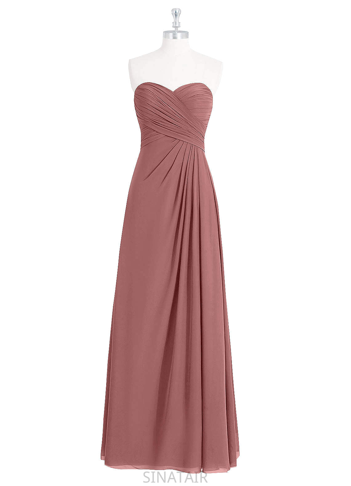 Viv A-Line/Princess V-Neck Sleeveless Natural Waist Floor Length Bridesmaid Dresses