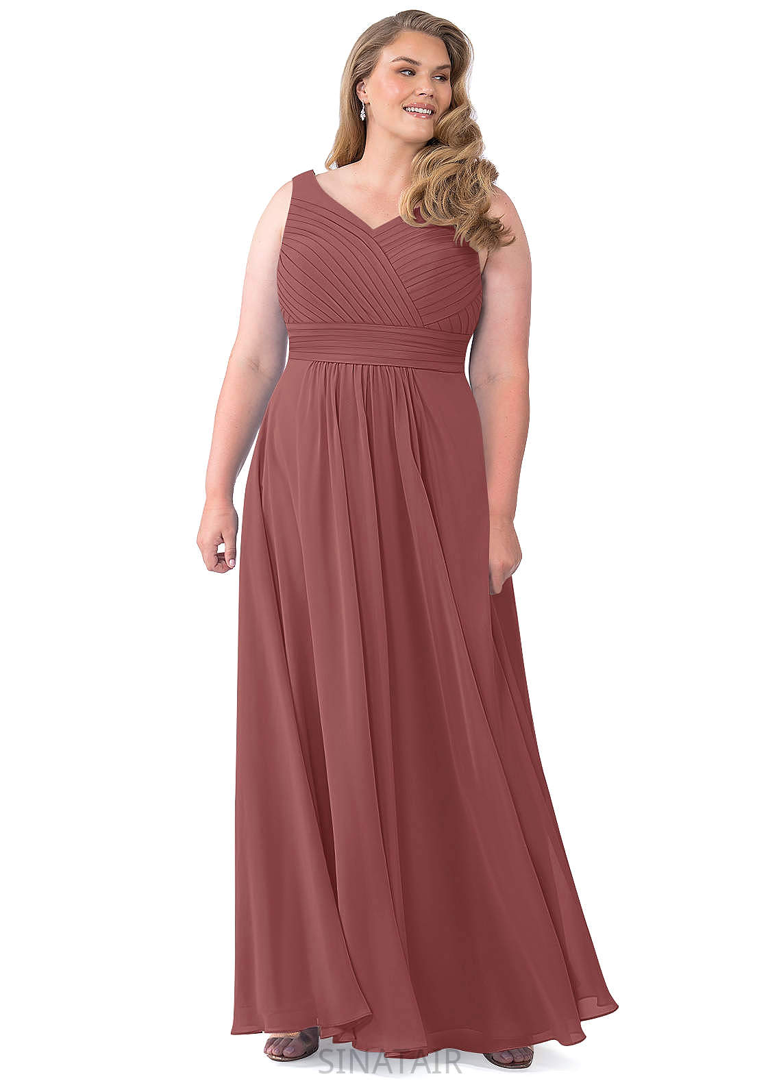 Zoey A-Line/Princess Natural Waist Spaghetti Staps Floor Length Off The Shoulder Sleeveless Bridesmaid Dresses