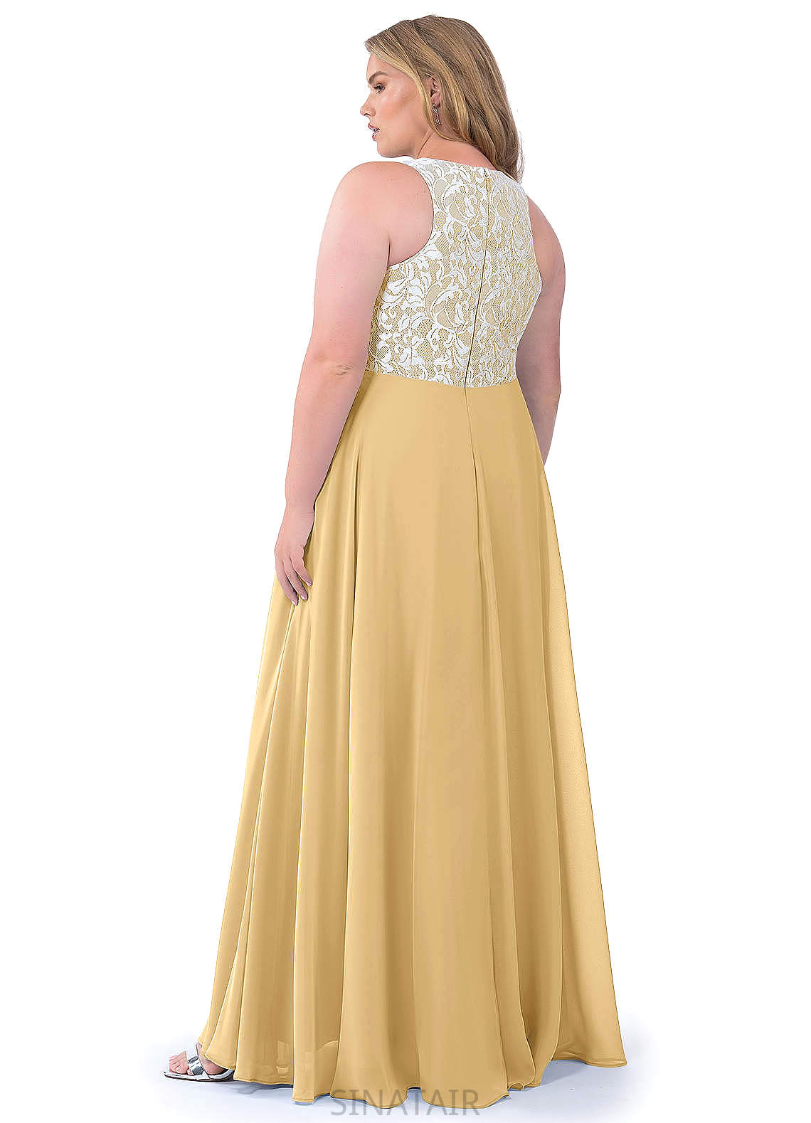 Madelynn Off The Shoulder Floor Length Natural Waist Sleeveless A-Line/Princess Spaghetti Staps Bridesmaid Dresses