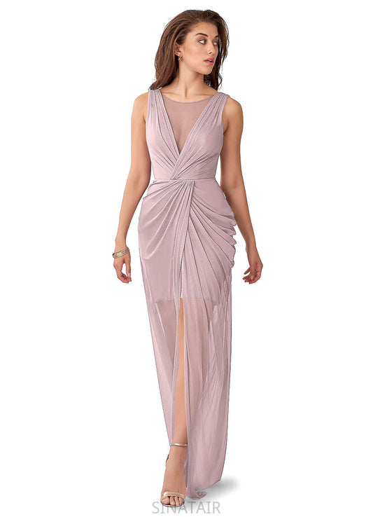 Jaiden Natural Waist Sleeveless A-Line/Princess Floor Length Sweetheart Bridesmaid Dresses