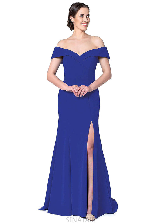 Emmy A-Line/Princess Sleeveless Empire Waist Floor Length Spaghetti Staps Bridesmaid Dresses