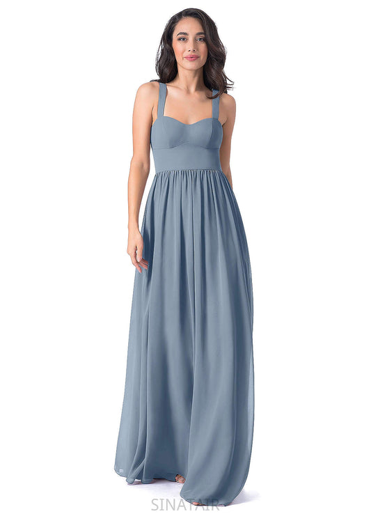 Kali Sleeveless Scoop Natural Waist A-Line/Princess Knee Length Bridesmaid Dresses