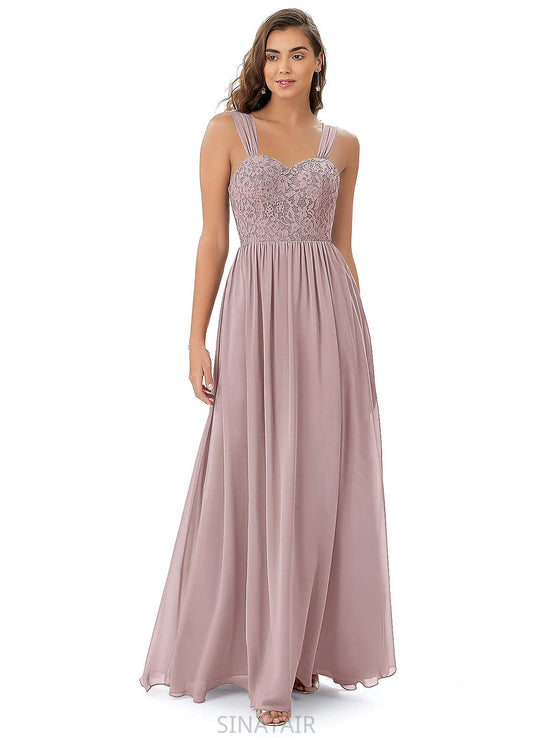 Paola Floor Length Velvet Trumpet/Mermaid Sleeveless Straps Natural Waist Bridesmaid Dresses