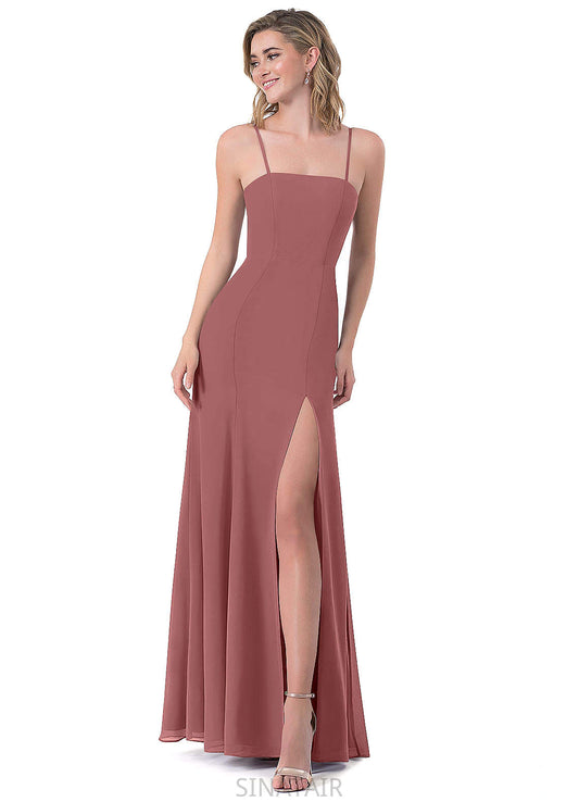 Penelope Sleeveless Natural Waist A-Line/Princess Knee Length Straps Bridesmaid Dresses