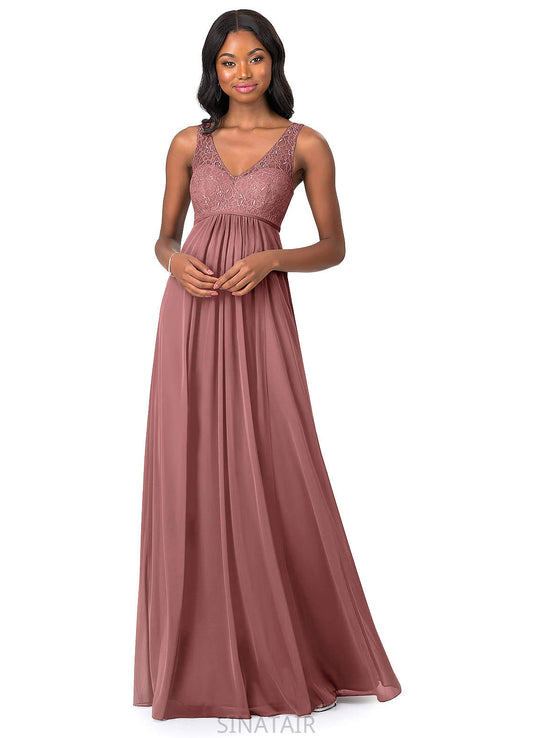 Hanna Sheath/Column Natural Waist Floor Length Halter Stretch Satin Sleeveless Bridesmaid Dresses