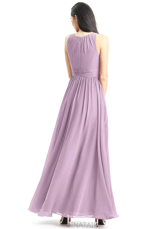 Kailey A-Line/Princess Natural Waist V-Neck Knee Length Short Sleeves Bridesmaid Dresses