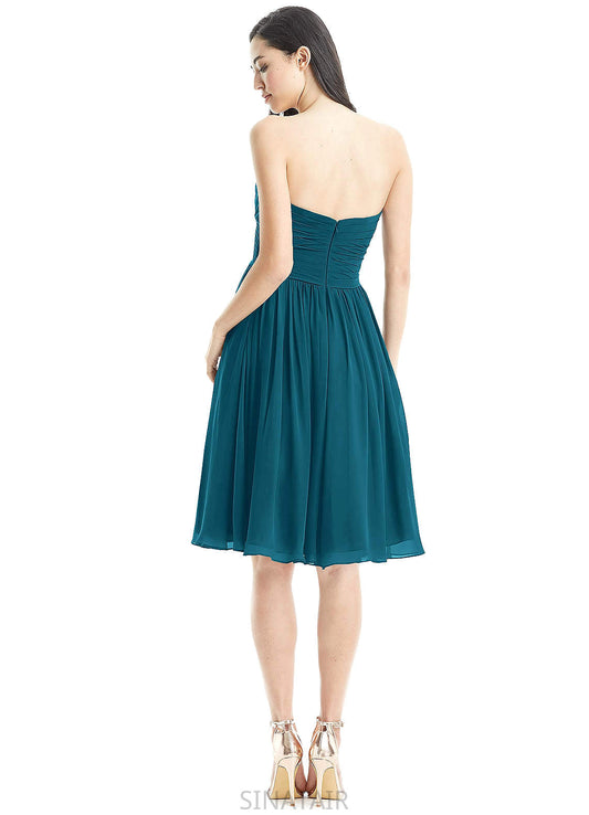 Christina Sleeveless Straps Natural Waist Sheath/Column Floor Length Satin Bridesmaid Dresses