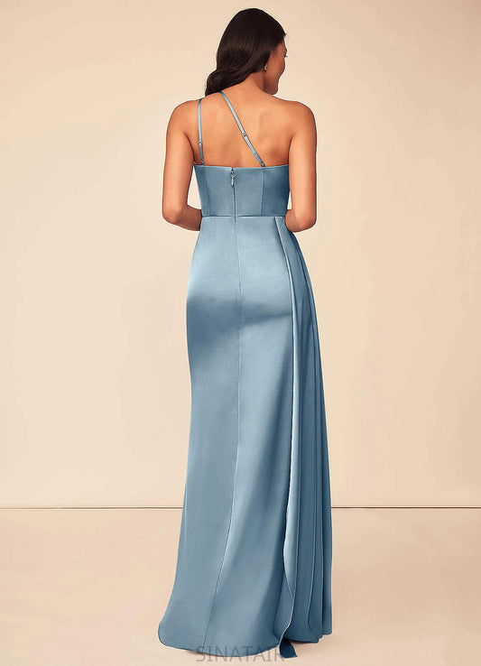 Isabela Trumpet/Mermaid Sleeveless Natural Waist Floor Length Bridesmaid Dresses