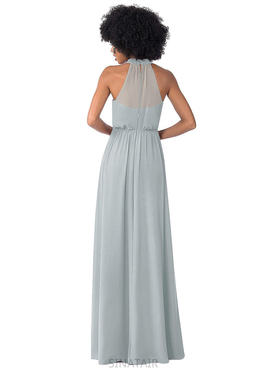 Setlla Off The Shoulder Natural Waist Floor Length Bridesmaid Dresses