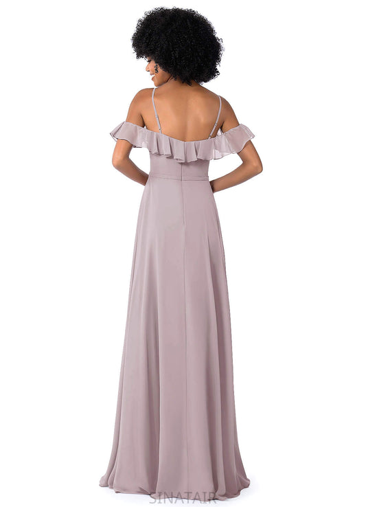 Mallory Natural Waist Floor Length Sleeveless A-Line/Princess Bridesmaid Dresses