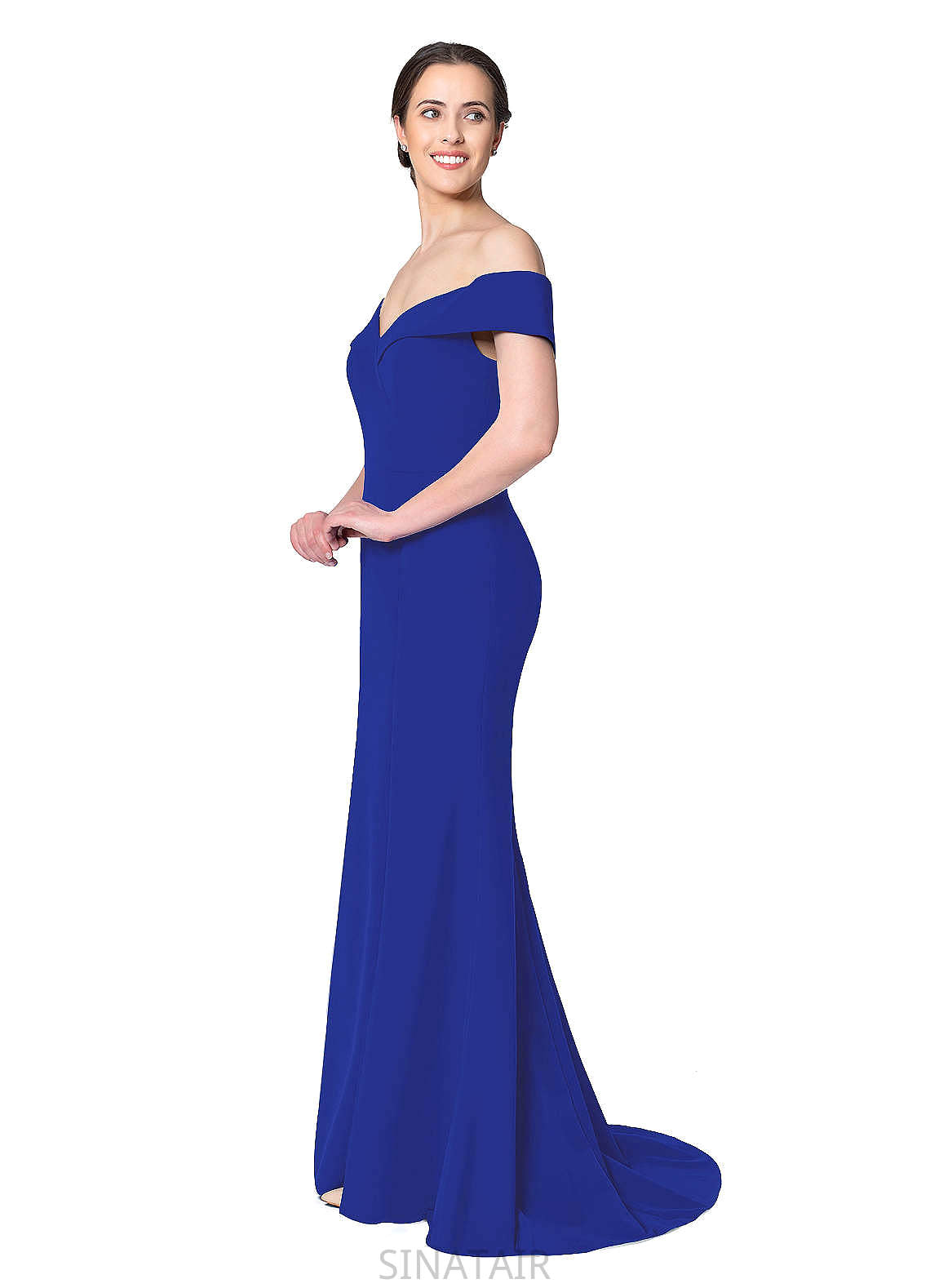 Emmy A-Line/Princess Sleeveless Empire Waist Floor Length Spaghetti Staps Bridesmaid Dresses