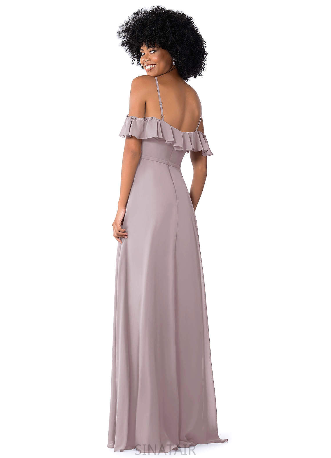 Mallory Natural Waist Floor Length Sleeveless A-Line/Princess Bridesmaid Dresses