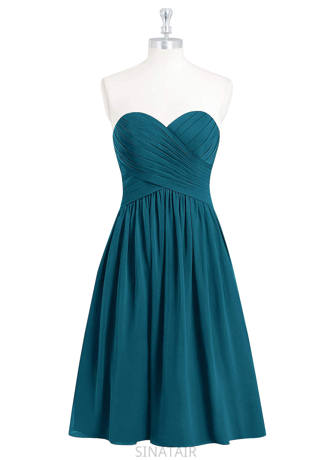 Christina Sleeveless Straps Natural Waist Sheath/Column Floor Length Satin Bridesmaid Dresses