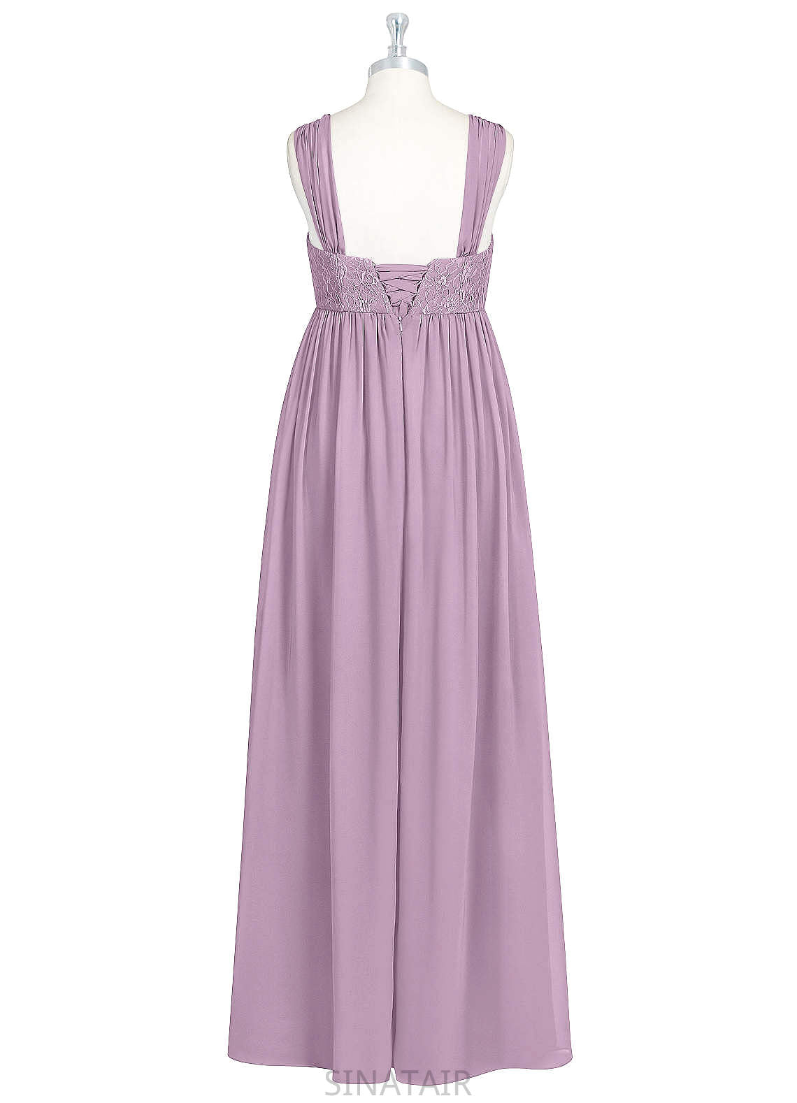 Adelaide Natural Waist A-Line/Princess Straps Sleeveless Floor Length Bridesmaid Dresses