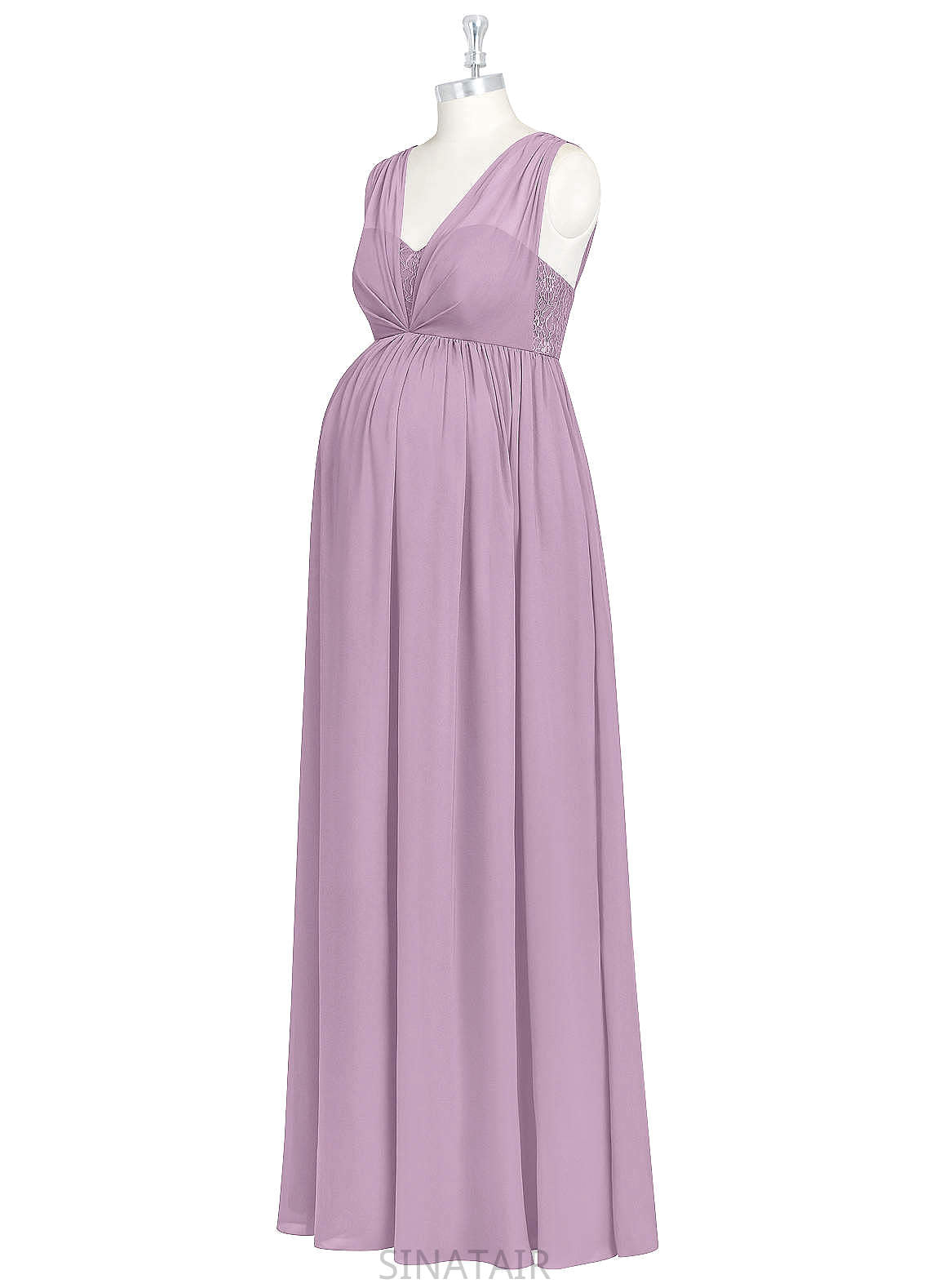 Adelaide Natural Waist A-Line/Princess Straps Sleeveless Floor Length Bridesmaid Dresses