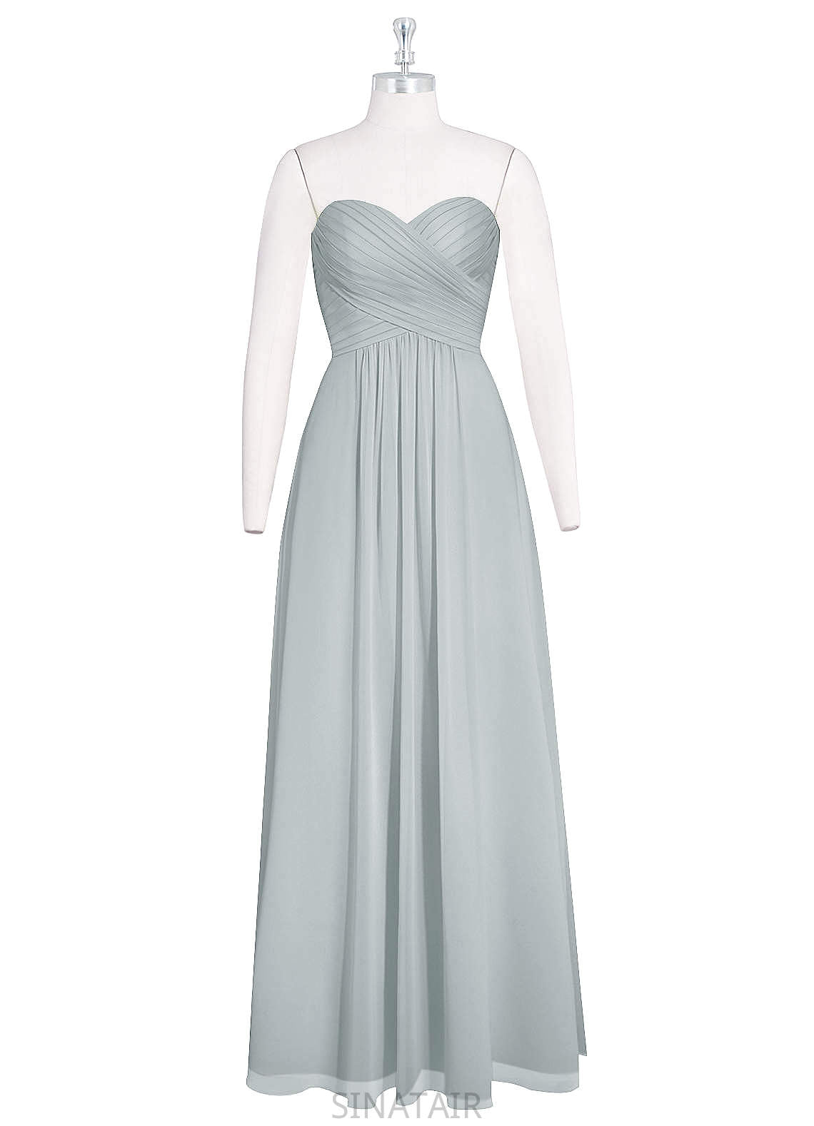 Dominique Velvet Sleeveless Floor Length One Shoulder Trumpet/Mermaid Natural Waist Bridesmaid Dresses