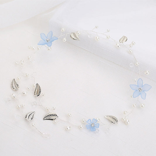 Crystal Headbands Wedding Hair Accessories Handmade Hair Decoration Flower Leaf headpieces