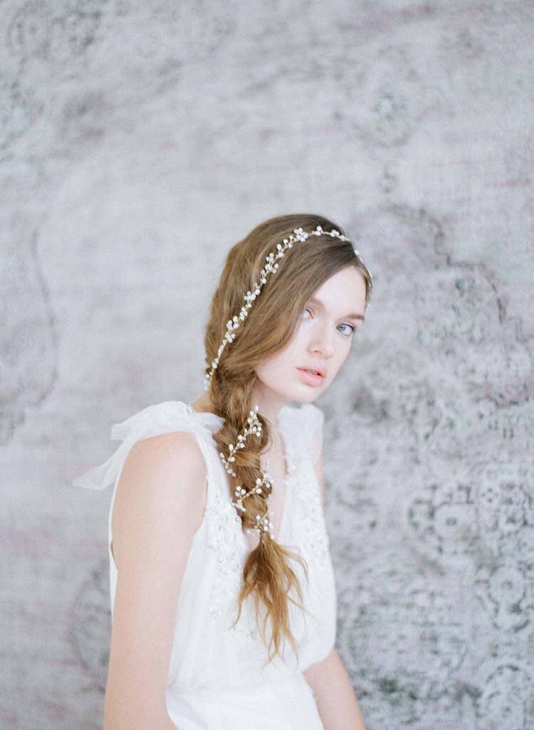 Bridal hair accessories hairpieces tiara lady wedding headpiece tiara beads