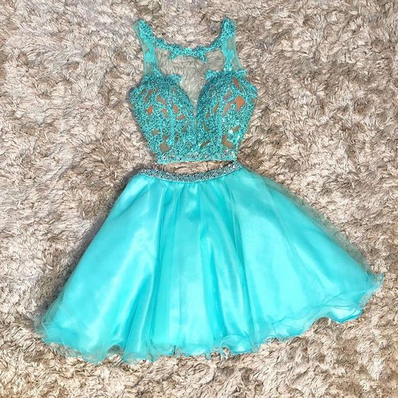 Short Homecoming Dresses Two Pieces Jimena CD23763