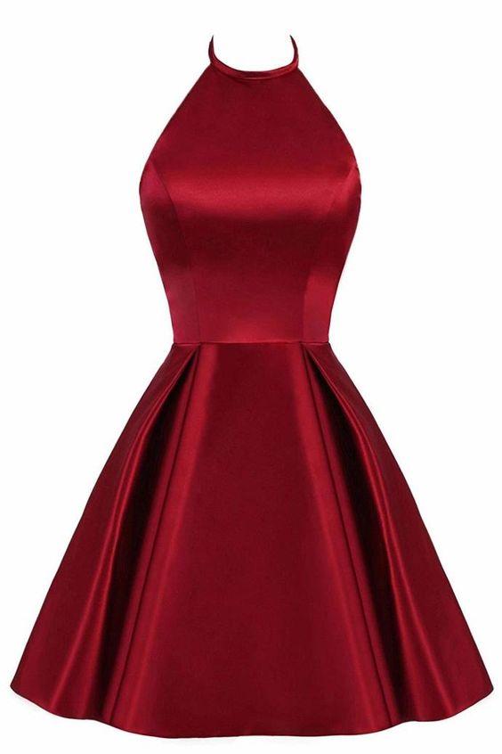 Homecoming Dresses Ali Cocktail Cute Strap Red Mini Short Party Dress CD3395