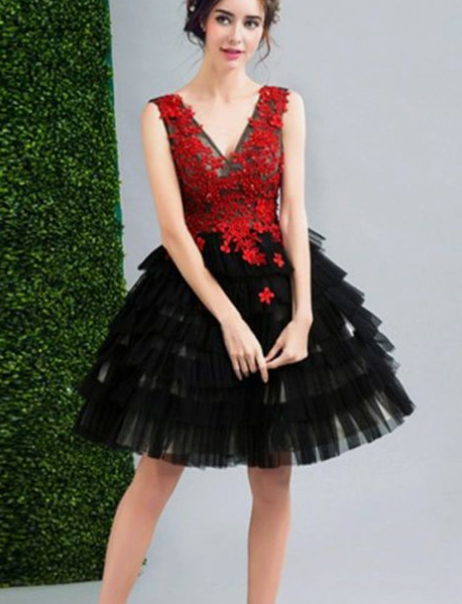 Fashion Tulle Madisyn Homecoming Dresses Cocktail Dress CD3904