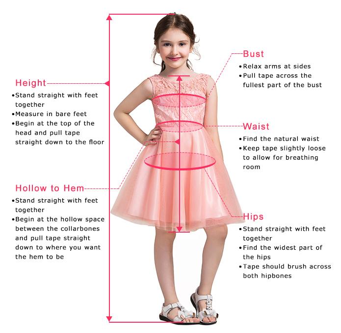 A Line Pink Princess Scoop Neck Short Sleeves Bowknot Lace Appliques Flower Girl Dresses JS860